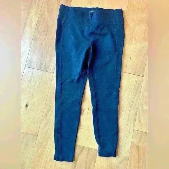 LOFT Heathered Blue Leggings Size Small - Picture 1 of 4